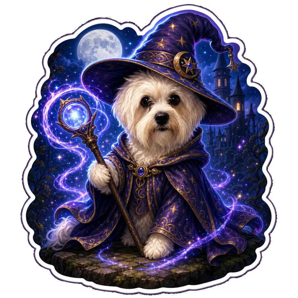 Witch wizard portrait